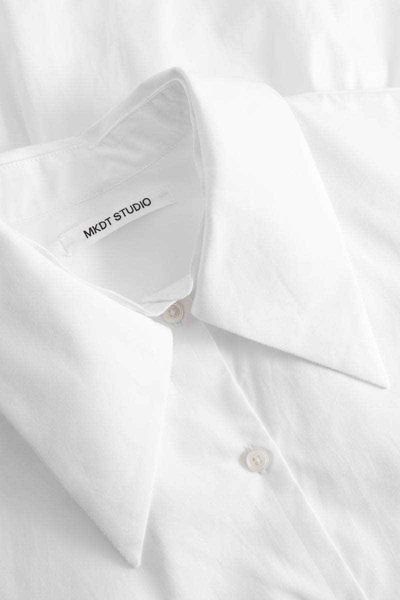 MKDT Studio Sonora Mkdt Signaturepoplin Shirts WHITE