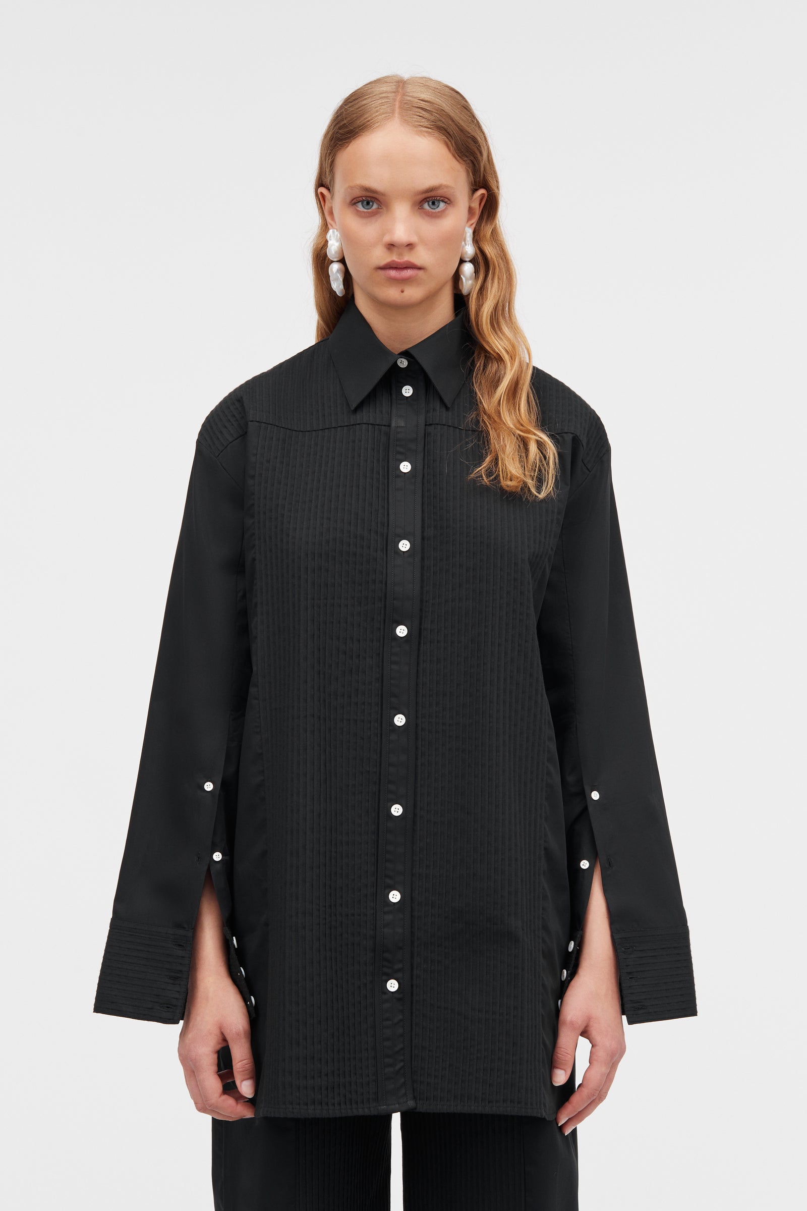 Stinna Pleated Poplin – MKDT STUDIO
