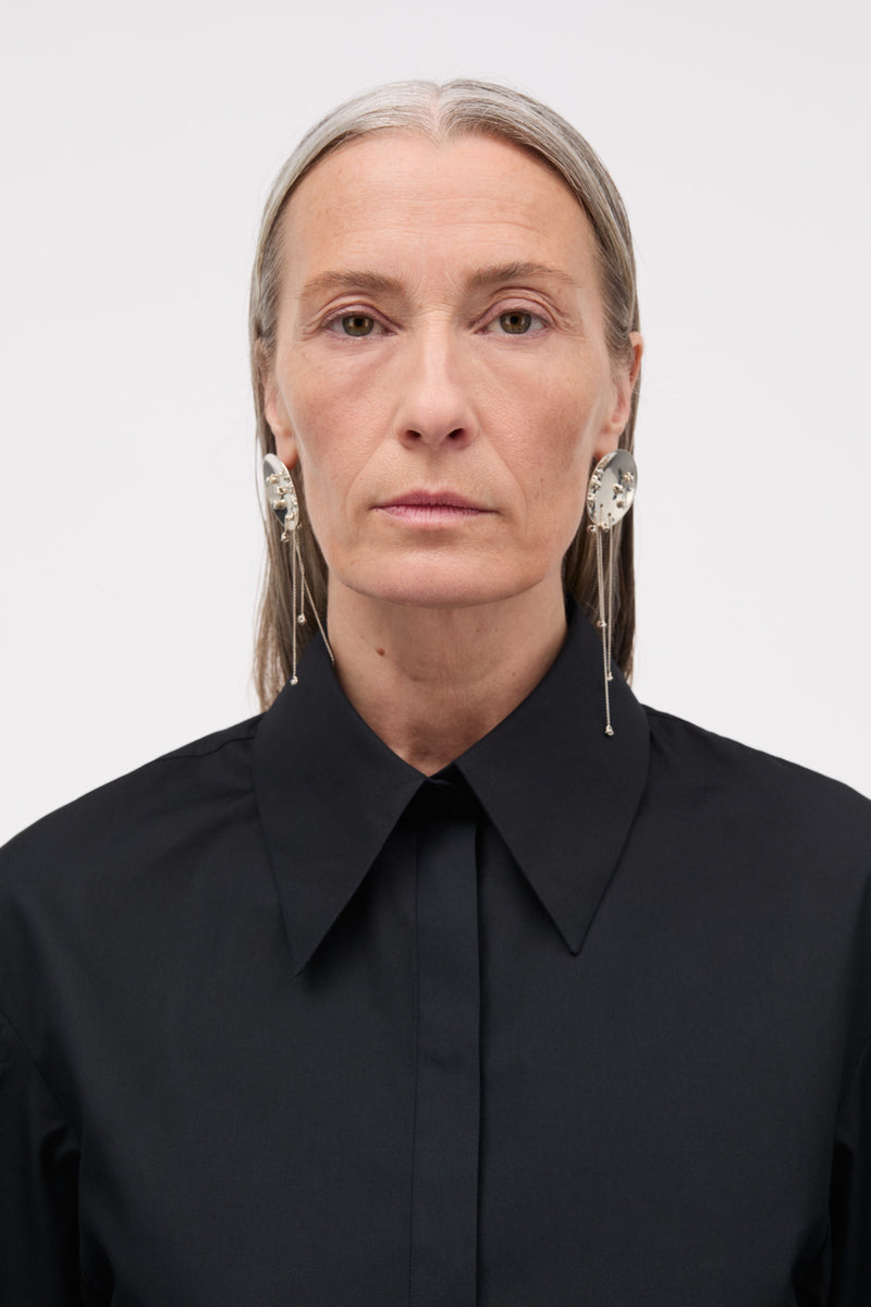 MKDT Studio Suki Mkdt Signaturepoplin Shirts BLACK