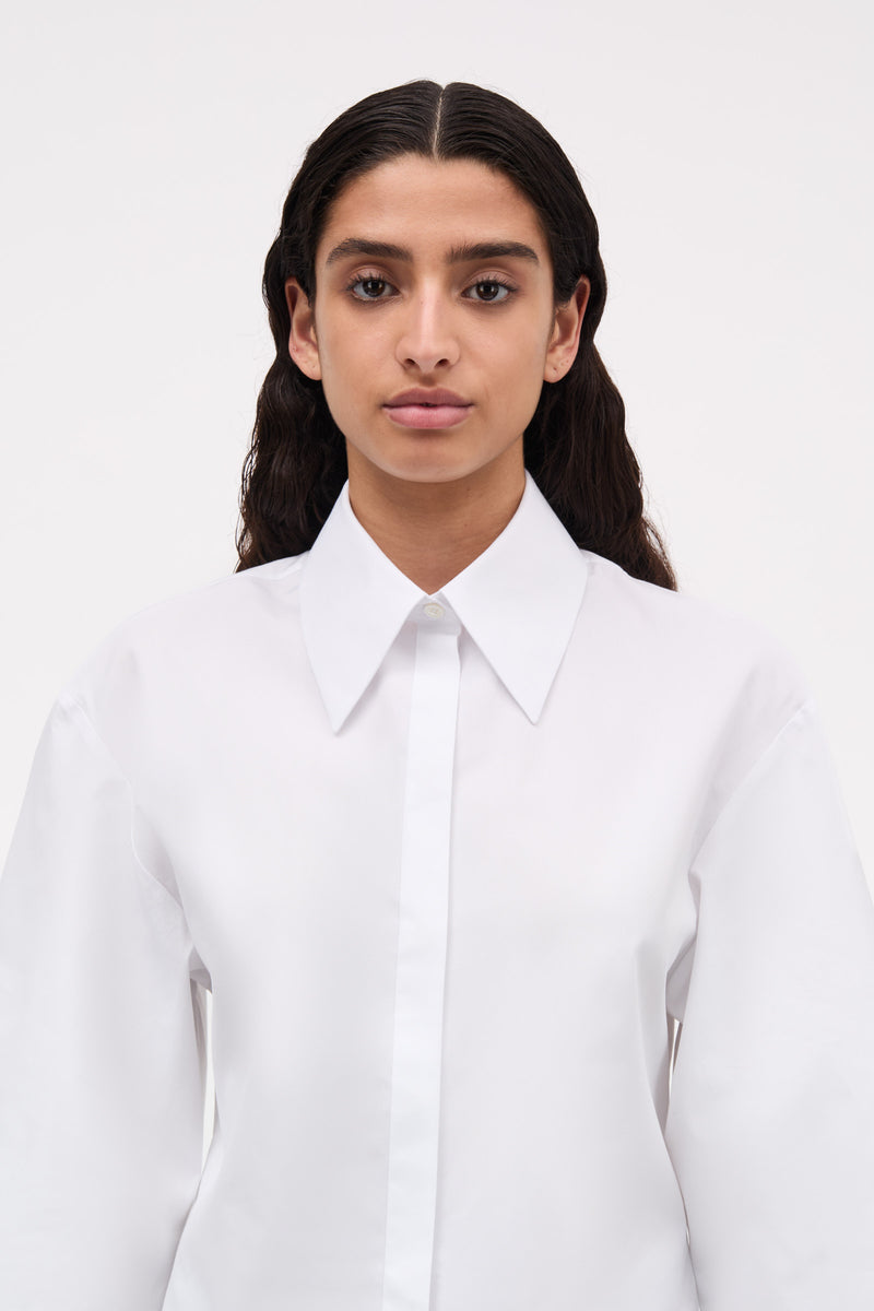 MKDT Studio Suki Mkdt Signaturepoplin Shirts WHITE