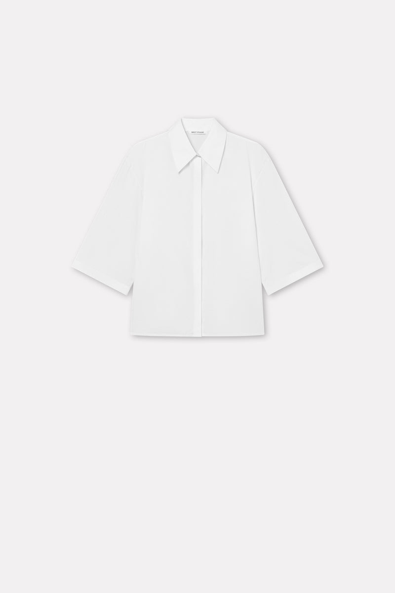 MKDT Studio Suki Mkdt Signaturepoplin Shirts WHITE