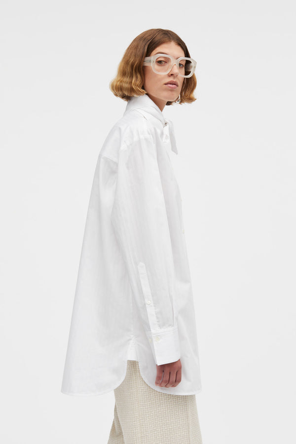 Mark Kenly Domino Tan Sunday Best Mkdt Monogram Dobby Shirts WHITE