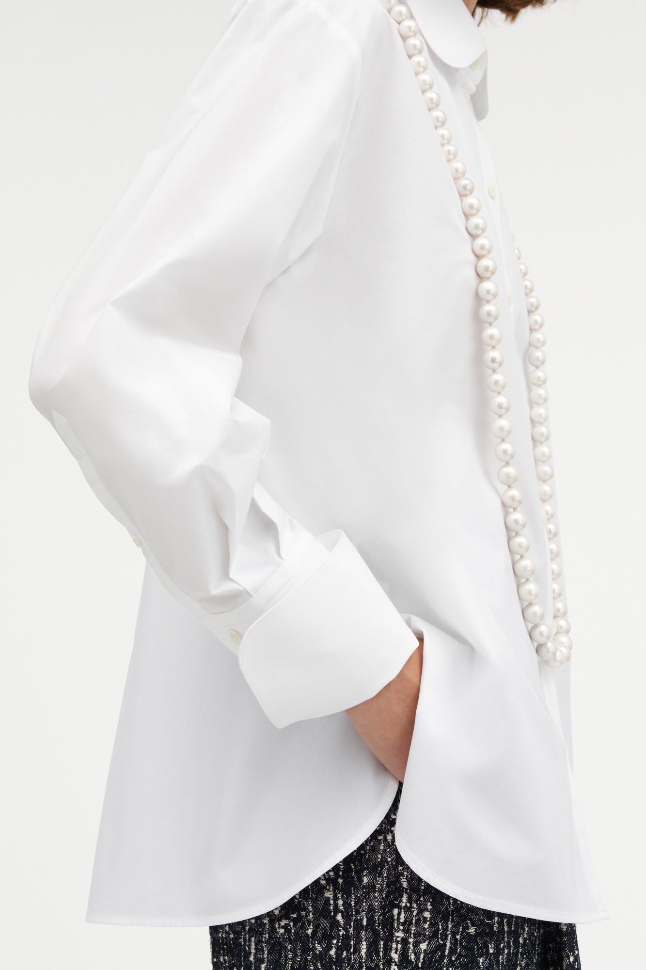 MKDT Studio Susse Poplin Shirts WHITE
