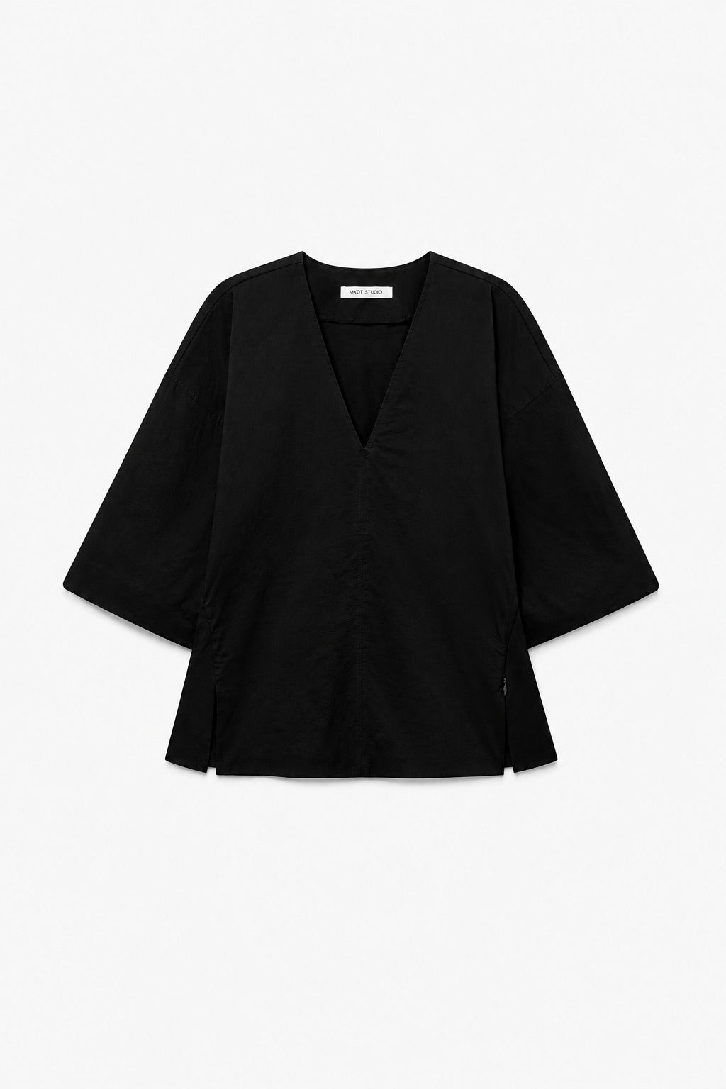 MKDT Studio TATE CRISP TECH Tops BLACK