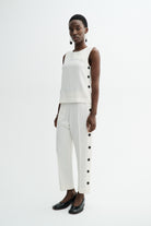 MKDT Studio TENA CREPE GEORGETTE Shirts IVORY