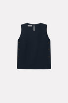 MKDT Studio TENA CREPE GEORGETTE Shirts NAVY