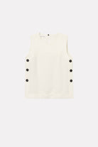 MKDT Studio TENA CREPE GEORGETTE Tops IVORY