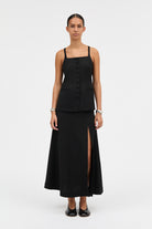 MKDT Studio TRUE SOFT WOOL Blouses BLACK
