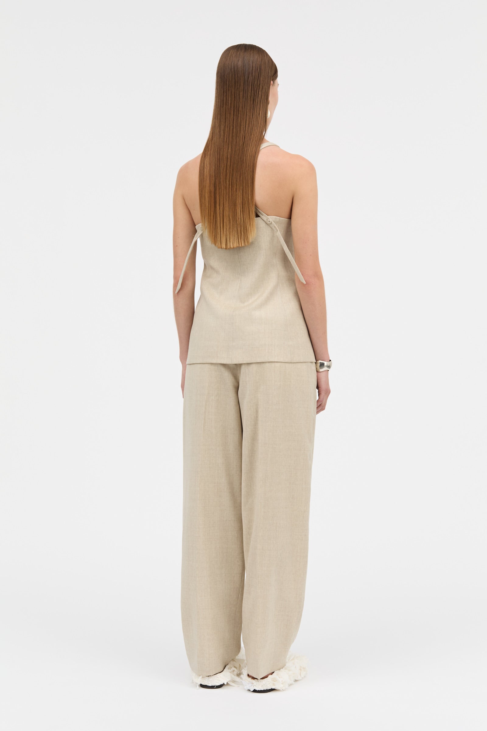 MKDT Studio TRUE SOFT WOOL Blouses SAND