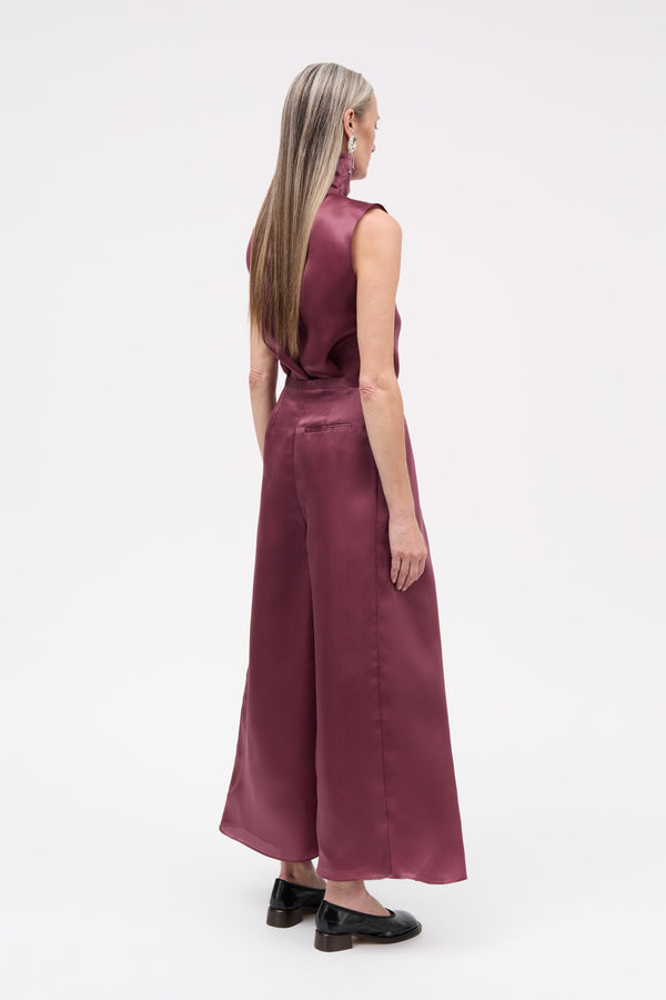 MKDT Studio Tasha-atelier Silk Blouses BERRY