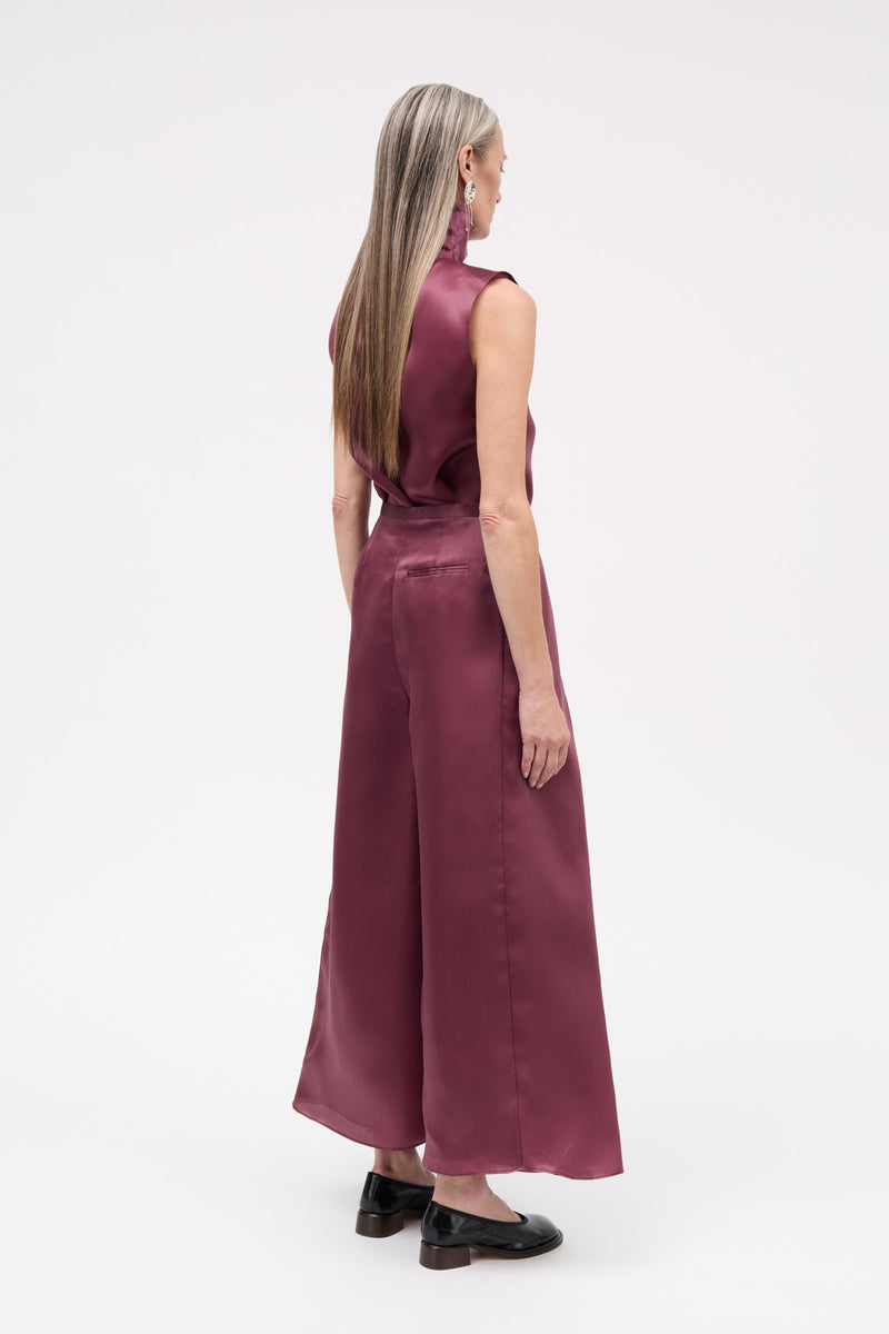 MKDT Studio Tasha-atelier Silk Blouses BERRY