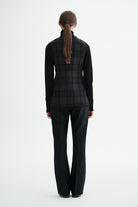 MKDT Studio VIENNA CHECK VEST Vest BLACK