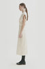 MKDT Studio DREMA-ATELIER SHINY COTTON MIX Dresses METALIC CREAM