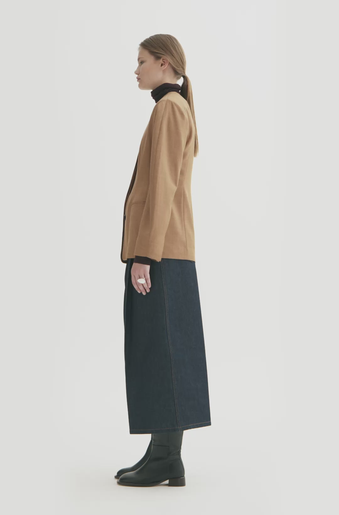 MKDT Studio JESSIE TRANSEASONAL WOOL Jackets PRALINE