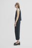 MKDT Studio TENA CREPE GEORGETTE Tops NAVY