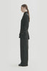 MKDT Studio PRESSA MATTE SILK TWILL Pants BLACK