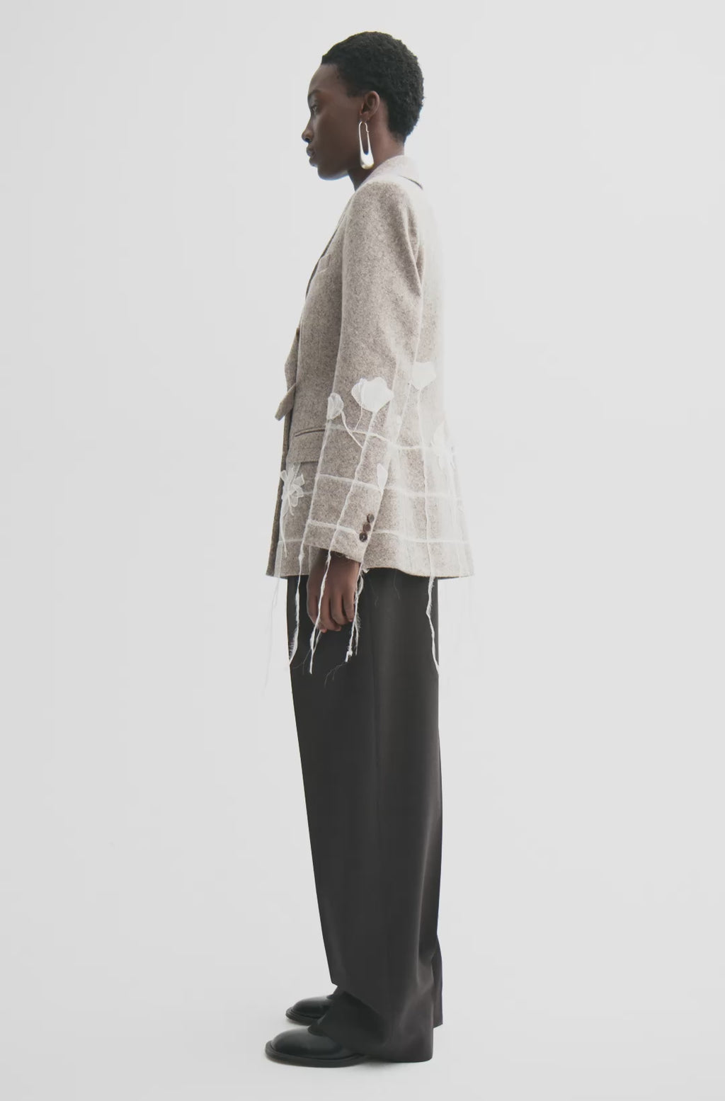 MKDT Studio JULIANA-ATELIER GRAIN WOOL Jackets BARK