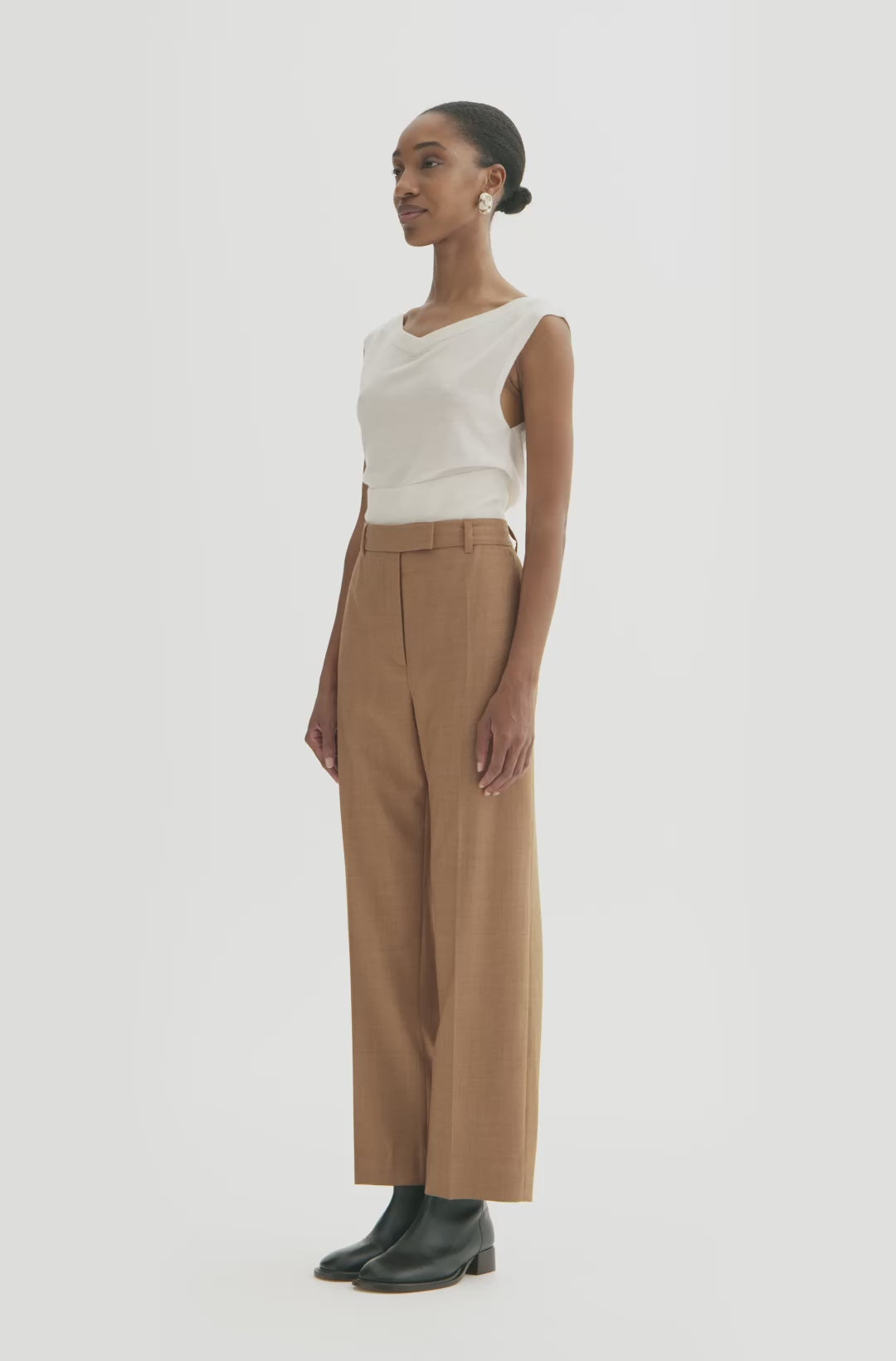 MKDT Studio KISHI MERINO Shirts LIGHT IVORY